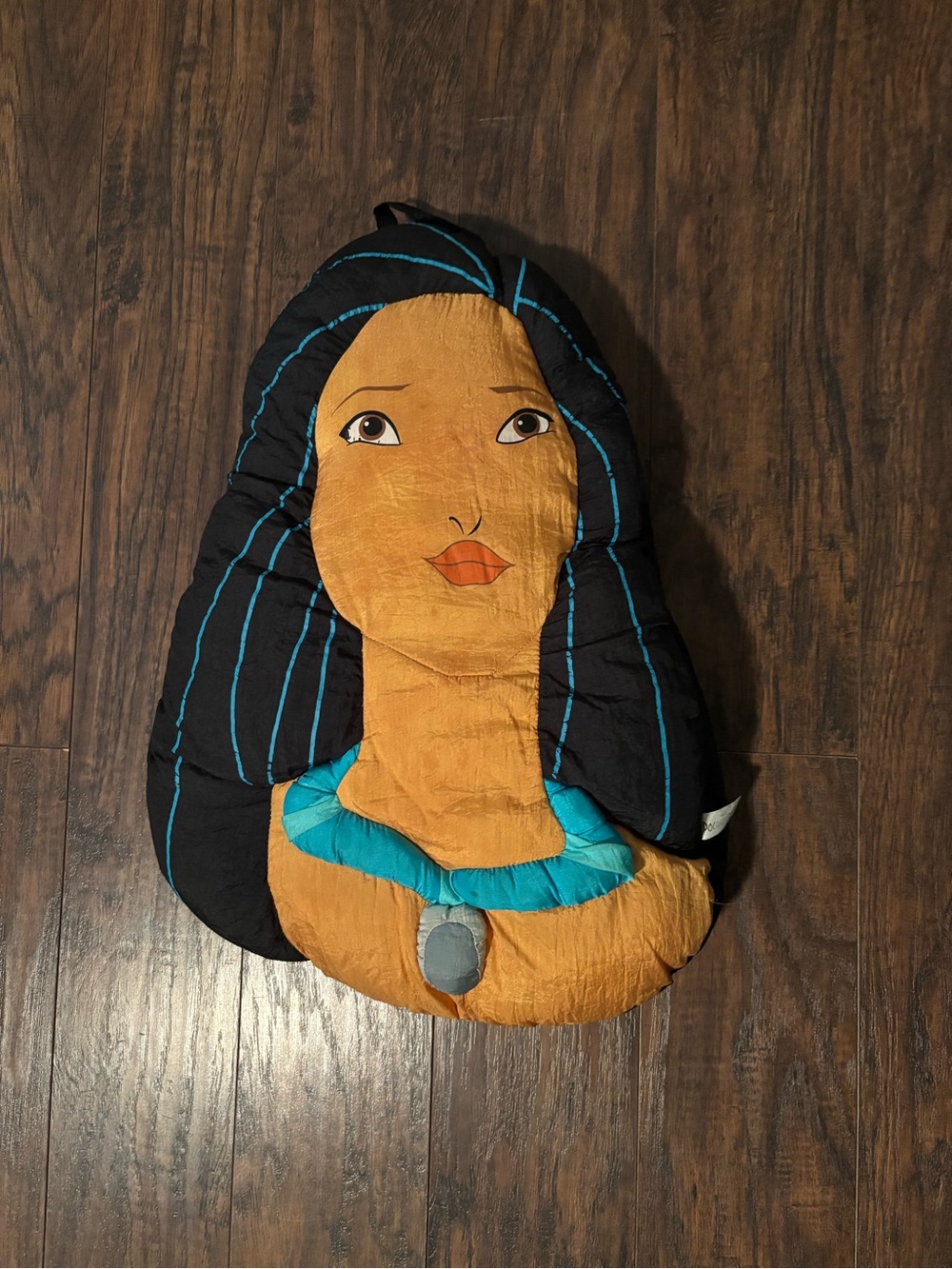 Vintage 1990’s Pocahontas Nylon Pillow